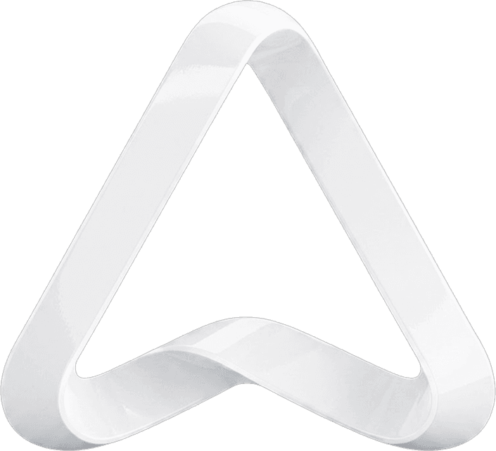 AIDA OS logo, white